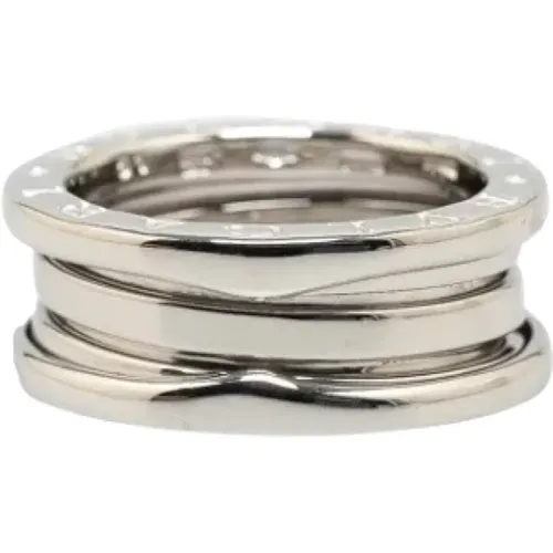 Pre-owned Jewellery, female, , Size: ONE SIZE Pre-owned White Gold rings - Bvlgari Vintage - Modalova