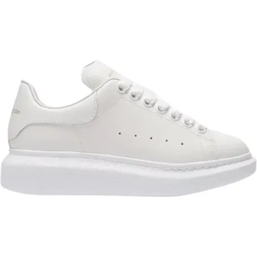 Pre-owned Leather sneakers , female, Sizes: 8 UK - Alexander McQueen Pre-owned - Modalova