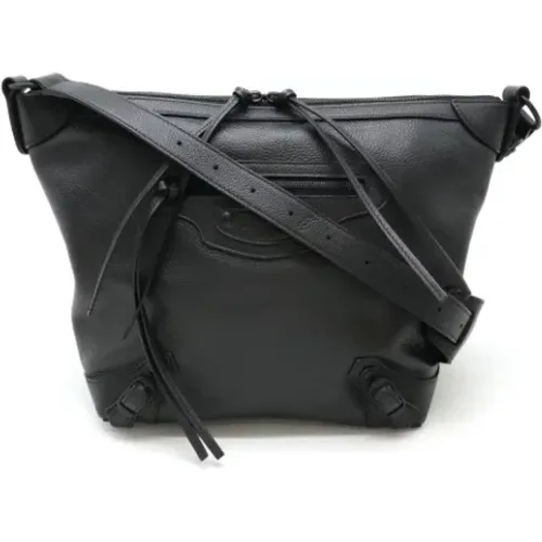 Pre-owned Cross Body Bags, female, , Size: ONE SIZE Pre-owned Leather shoulder-bags - Balenciaga Vintage - Modalova