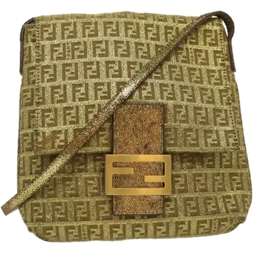 Pre-owned Cross Body Bags, female, , Size: ONE SIZE Pre-owned Canvas fendi-bags - Fendi Vintage - Modalova