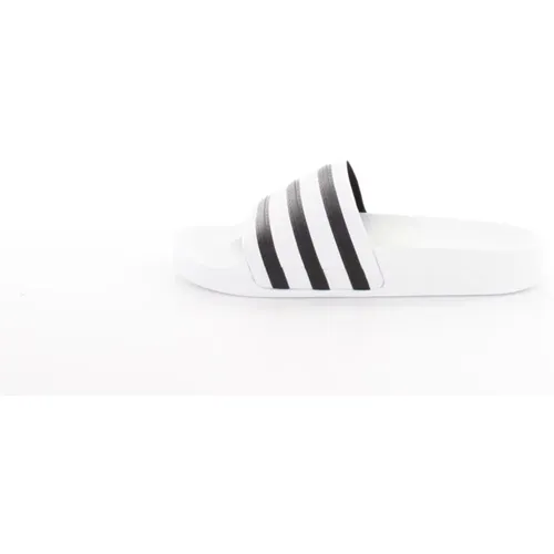 Stilvolle Unisex-Slider in Schwarz und Weiß , unisex, Größe: 48 1/2 EU - adidas Originals - Modalova