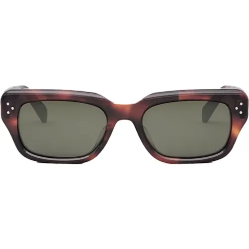Bold 3 DotsLarge Sonnenbrille , Damen, Größe: 54 MM - Celine - Modalova