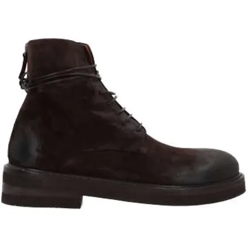 Dark Suede Boots , male, Sizes: 7 UK, 10 UK, 6 UK, 9 UK - Marsell - Modalova