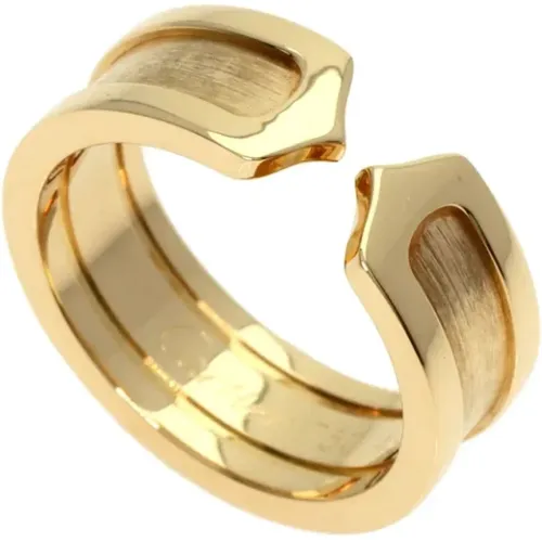 Pre-owned Gold rings , female, Sizes: ONE SIZE - Cartier Vintage - Modalova