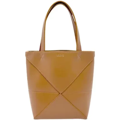 Pre-owned Tote Bags, female, , Size: ONE SIZE Pre-owned Leather handbags - Loewe Pre-owned - Modalova