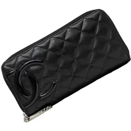 Pre-owned Leather wallets , female, Sizes: ONE SIZE - Chanel Vintage - Modalova