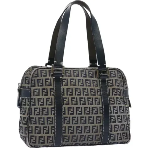 Pre-owned Canvas handbags , female, Sizes: ONE SIZE - Fendi Vintage - Modalova