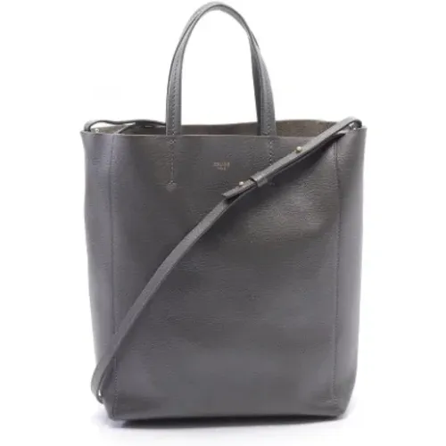 Pre-owned Tote Bags, female, , Size: ONE SIZE Pre-owned Leather celine-bags - Celine Vintage - Modalova