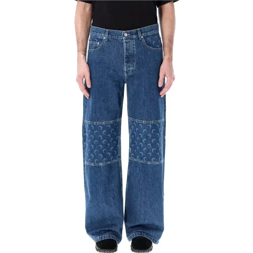 Jeans , male, Sizes: M - Marine Serre - Modalova
