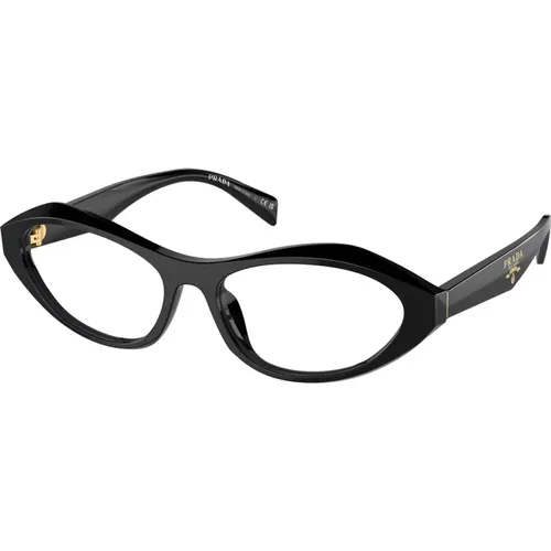 Stylische Brille A21V in L16K1O1 , unisex, Größe: 55 MM - Prada - Modalova