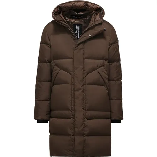 Down Coats, male, , Size: XL Monaco Parka - Puffy Long Parka - BomBoogie - Modalova