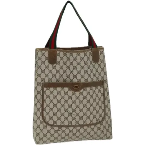 Pre-owned Tote Bags, female, , Size: ONE SIZE Pre-owned Leather totes - Gucci Vintage - Modalova