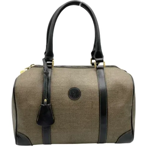 Pre-owned Handbags, unisex, , Size: ONE SIZE Pre-owned Canvas fendi-bags - Fendi Vintage - Modalova