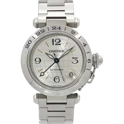 Pre-owned Watches, female, , Size: ONE SIZE Pre-owned Stainless Steel watches - Cartier Vintage - Modalova