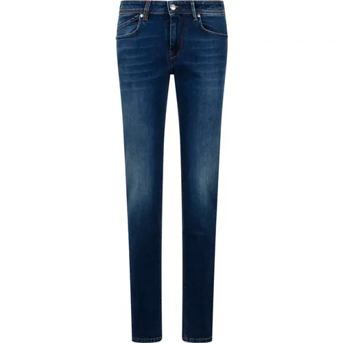 Slim Fit Denim Jeans , male, Sizes: W35, W30 - Re-Hash - Modalova