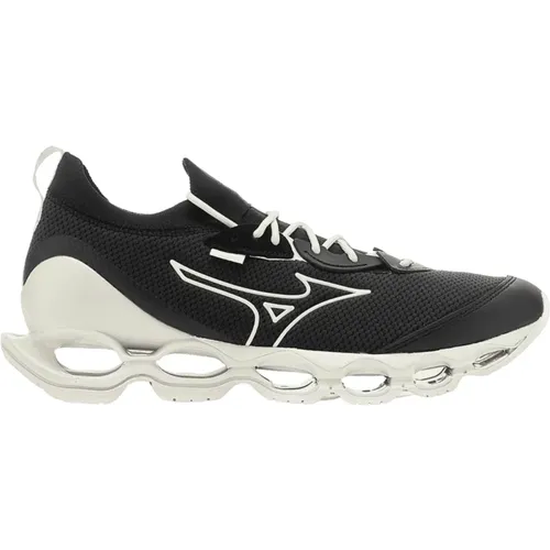 Wave Prophecy Sneakers - Noir Blanc , male, Sizes: 8 UK, 7 1/2 UK, 9 UK - Mizuno - Modalova