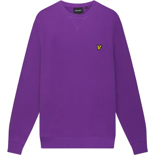 Crew Neck Sweatshirt Mid Layers , Herren, Größe: S - Lyle & Scott - Modalova