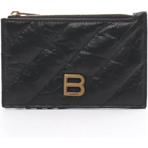 Pre-owned Wallets, female, , Size: ONE SIZE Pre-owned Leather wallets - Balenciaga Vintage - Modalova