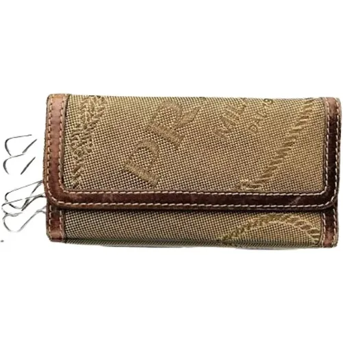 Pre-owned Accessories, female, , Size: ONE SIZE Pre-owned Leather Key Holder - Prada Vintage - Modalova