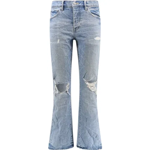 Men's Clothing Jeans Ss24 , male, Sizes: W30, W36, W32, W34, W33 - Purple Brand - Modalova