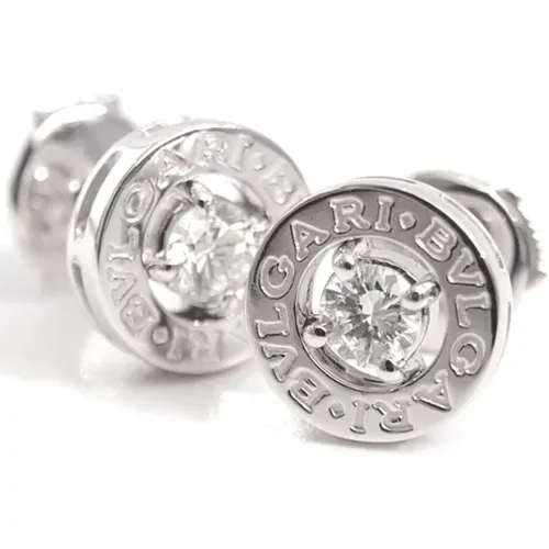 Pre-owned Jewellery, female, , Size: ONE SIZE Pre-owned Metal earrings - Bvlgari Vintage - Modalova