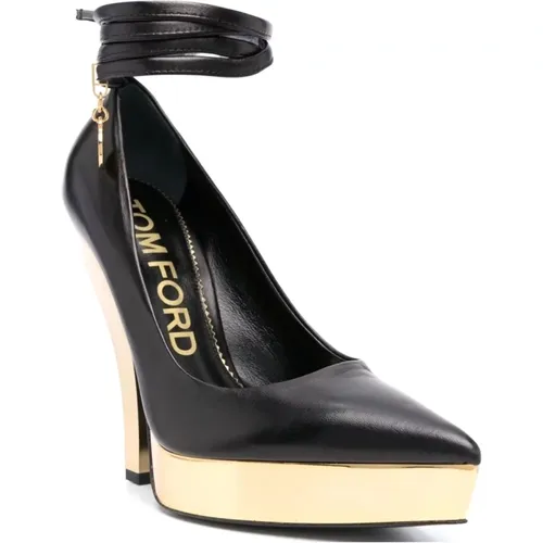 Elegante Decollete Schuhe , Damen, Größe: 40 EU - Tom Ford - Modalova