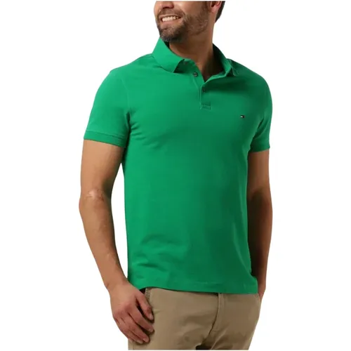 Slim Polo T-shirts,Core 1985 Slim Polo,Slim Polo Core 1985,Herren Polo T-Shirts 1985 Slim Polo - Tommy Hilfiger - Modalova