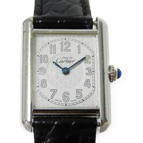 Pre-owned Fabric watches , female, Sizes: ONE SIZE - Cartier Vintage - Modalova