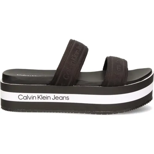 Sandalen , Damen, Größe: 39 EU - Calvin Klein Jeans - Modalova