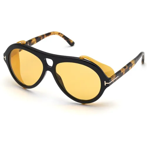 Neughman Sunglasses Brown Frame , male, Sizes: 60 MM - Tom Ford - Modalova