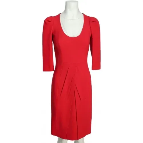 Pre-owned Wool dresses , female, Sizes: S - Prada Vintage - Modalova