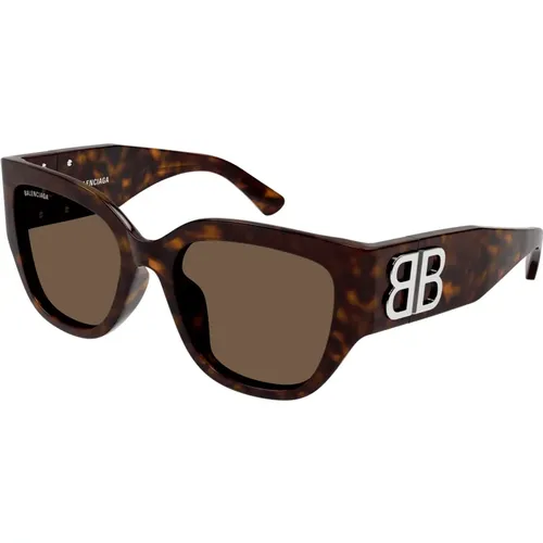 Sunglasses Bb0323Sk Color 003 , female, Sizes: 55 MM - Balenciaga - Modalova