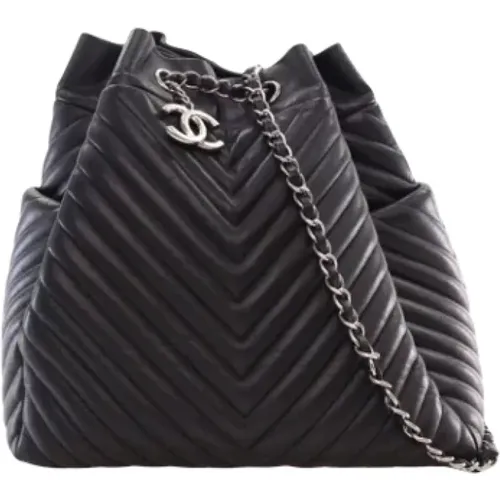 Pre-owned Leather chanel-bags , female, Sizes: ONE SIZE - Chanel Vintage - Modalova