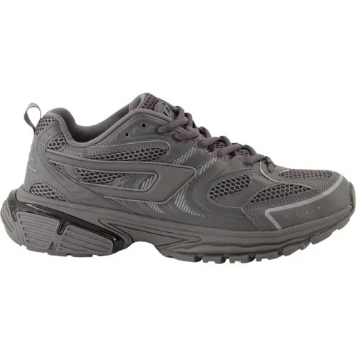 Sporty Mesh Sneakers Pro-X1 , male, Sizes: 7 UK, 8 1/2 UK, 10 UK, 8 UK, 9 UK, 6 UK - Diesel - Modalova