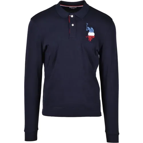 Baumwoll-Polo-Shirt , Herren, Größe: L - U.S. Polo Assn. - Modalova