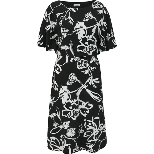 Vielseitiges Midi-Kleid mit All-over-Print , Damen, Größe: 2XL - s.Oliver - Modalova