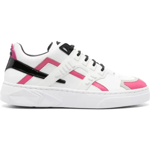 Pink Sneakers Mini Silverstone , female, Sizes: 5 UK, 6 UK, 4 UK, 7 UK, 8 UK - Hide&Jack - Modalova