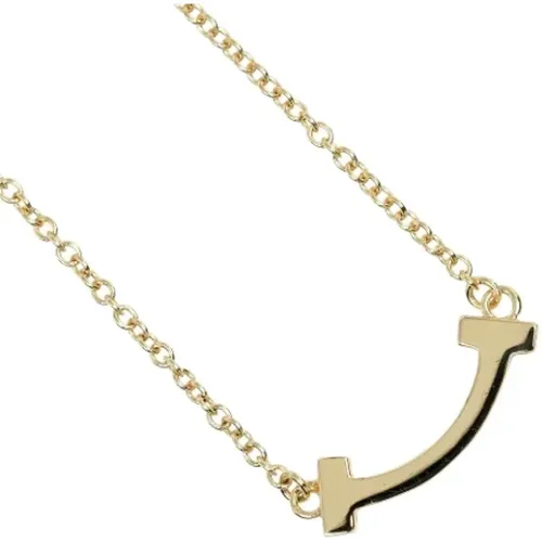 Pre-owned Jewellery, female, , Size: ONE SIZE Pre-owned Gold necklaces - Tiffany & Co. Pre-owned - Modalova