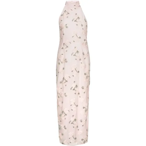 Maxi Dresses, female, , Size: M Flower Beads Maxi Dress - Rotate Birger Christensen - Modalova