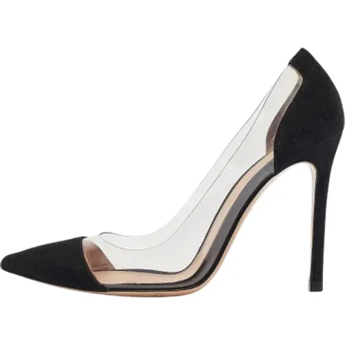 Pre-owned Pumps, female, , Size: 8 1/2 US Pre-owned Suede heels - Gianvito Rossi Pre-owned - Modalova