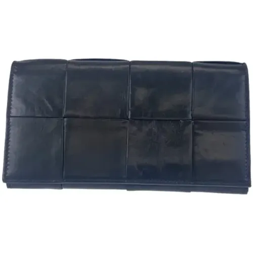 Pre-owned Wallets, male, , Size: ONE SIZE Pre-owned Leather wallets - Bottega Veneta Vintage - Modalova