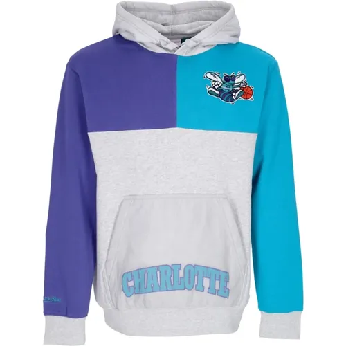 Hoodies, male, , Size: XL Charlotte Hornets NBA Hoodie - Mitchell & Ness - Modalova