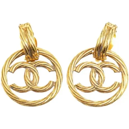 Pre-owned Jewellery, female, , Size: ONE SIZE Pre-owned Gold chanel-jewelry - Chanel Vintage - Modalova