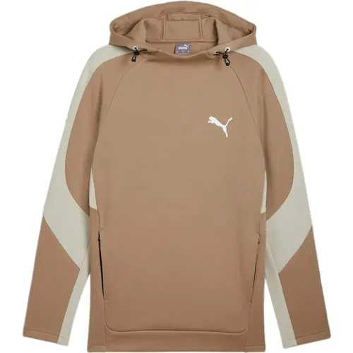 Evostripe Kapuzenpullover , Herren, Größe: L - Puma - Modalova