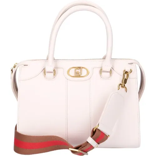 Stylish Leather Handbag , female, Sizes: ONE SIZE - Liu Jo - Modalova