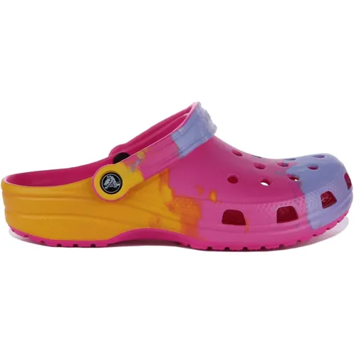 Ombre Platform Sandals Pink , female, Sizes: 6 UK, 4 UK - Crocs - Modalova