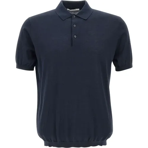 Men's Navy Polo Shirt , male, Sizes: 2XL, M, XL, 3XL, L, 4XL - Kangra - Modalova