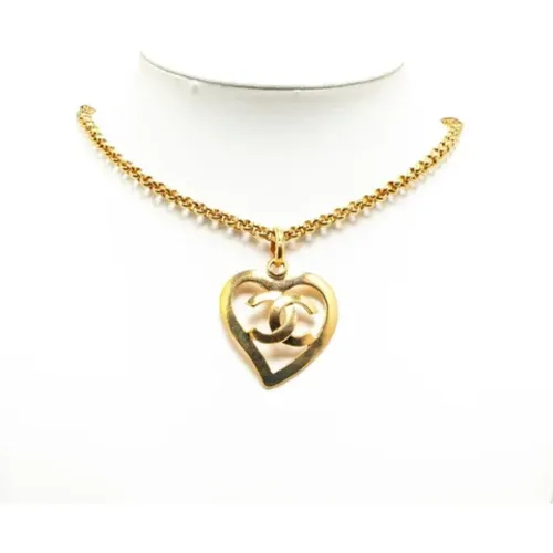 Pre-owned Jewellery, female, , Size: ONE SIZE Pre-owned Gold chanel-jewelry - Chanel Vintage - Modalova