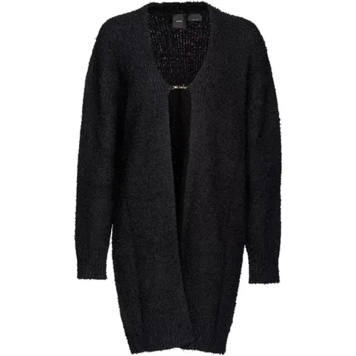 Cardigan , female, Sizes: XS, M - pinko - Modalova