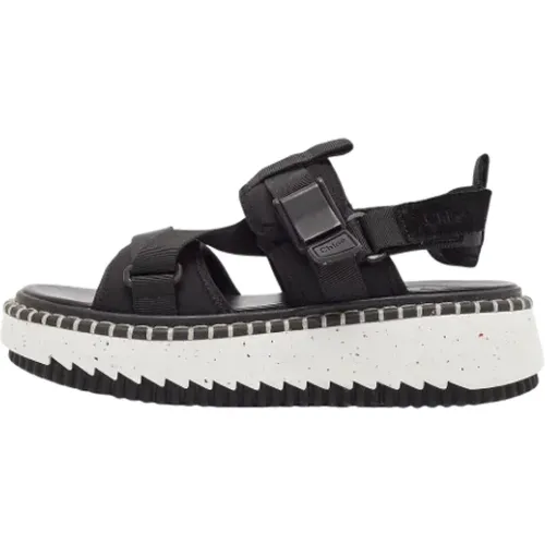 Pre-owned Stoff sandals - Chloé Pre-owned - Modalova